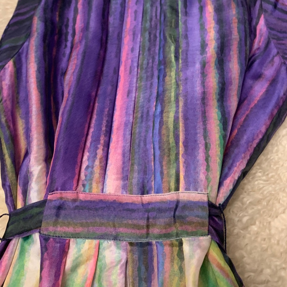 BCBG Multicolor Silk Dress - Picture 8 of 8